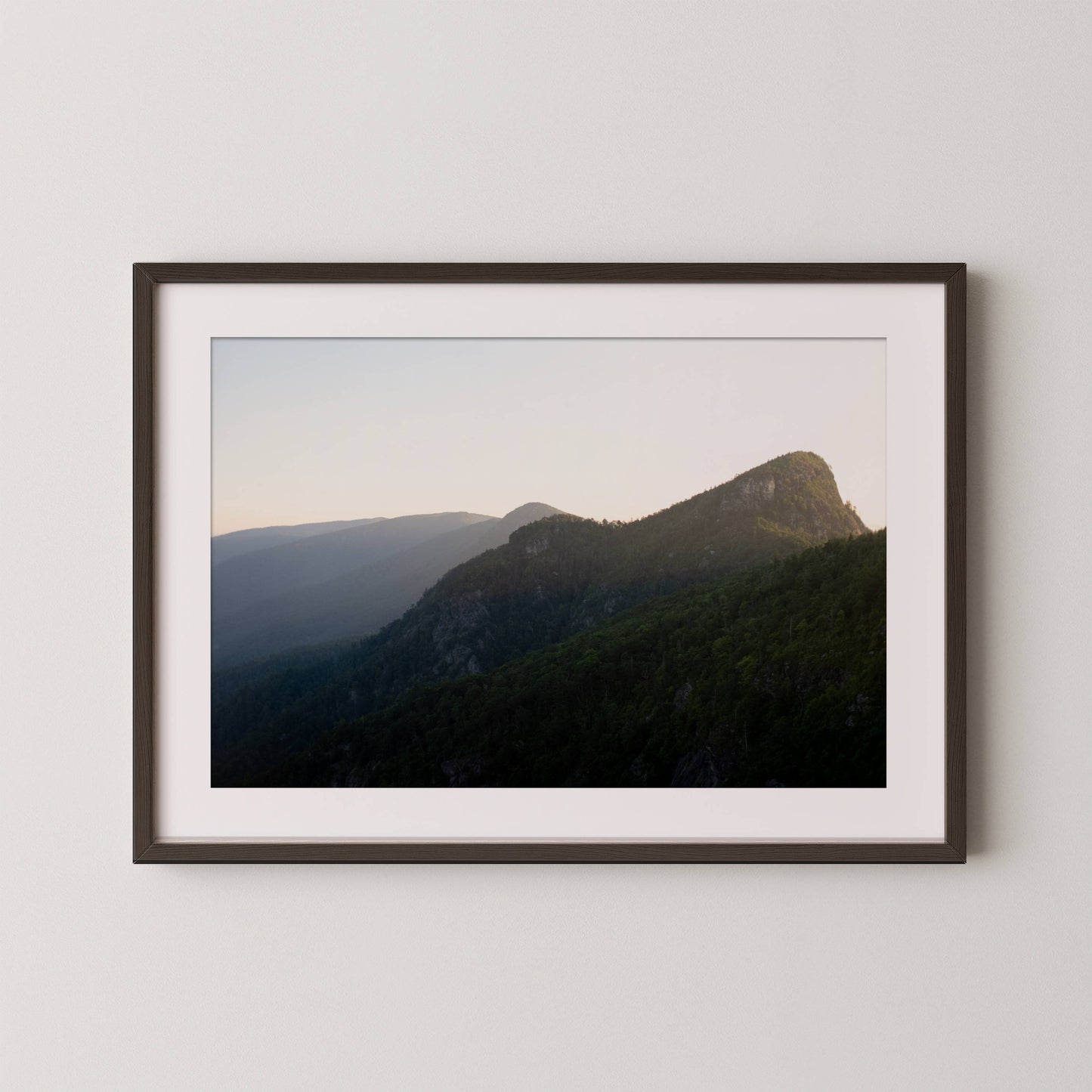 Hickory Nut Gorge Sunset