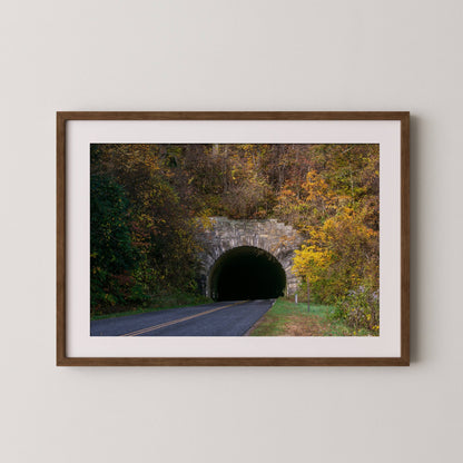 Blue Ridge Parkway Tunnel - Fall
