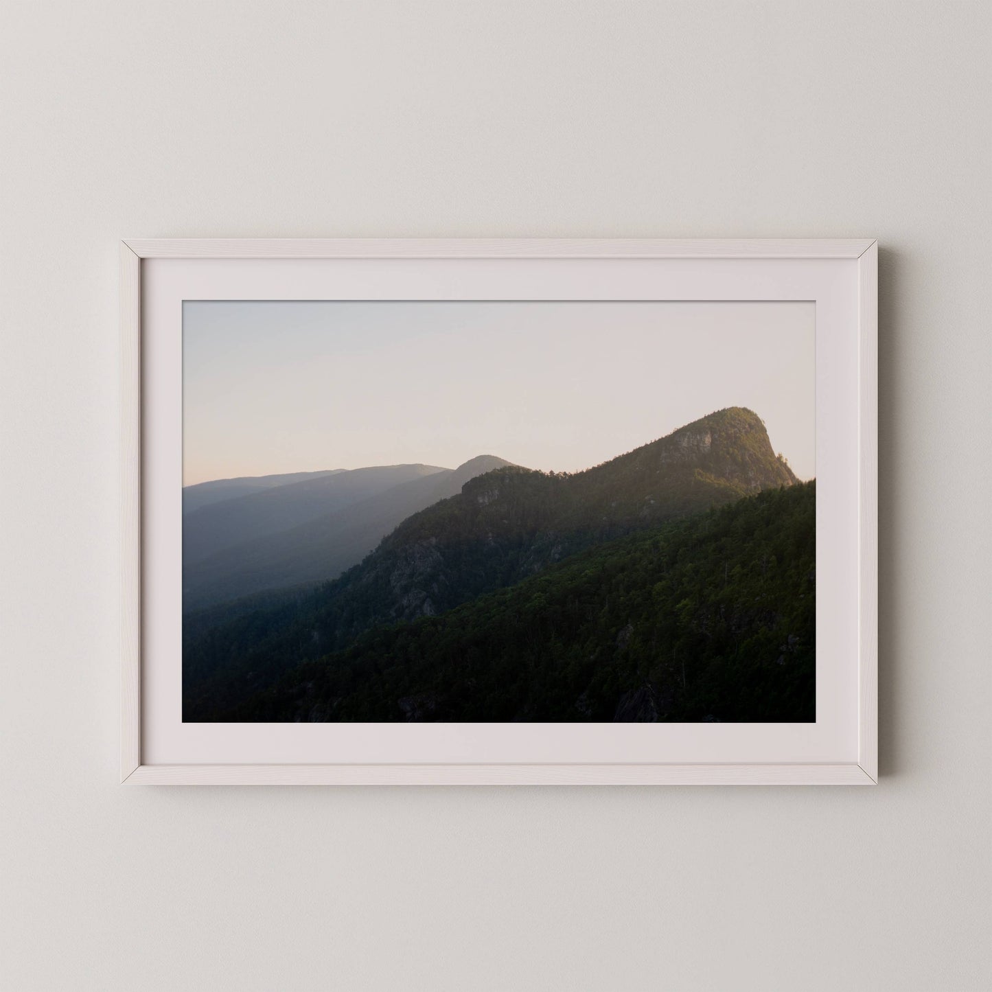 Hickory Nut Gorge Sunset