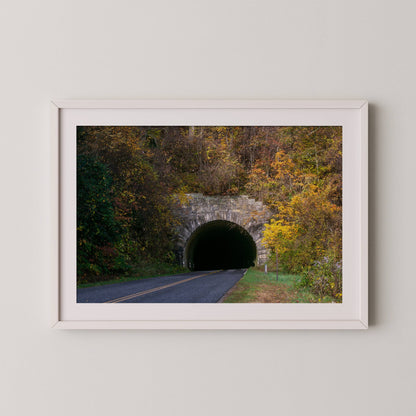 Blue Ridge Parkway Tunnel - Fall