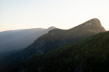 Hickory Nut Gorge Sunset