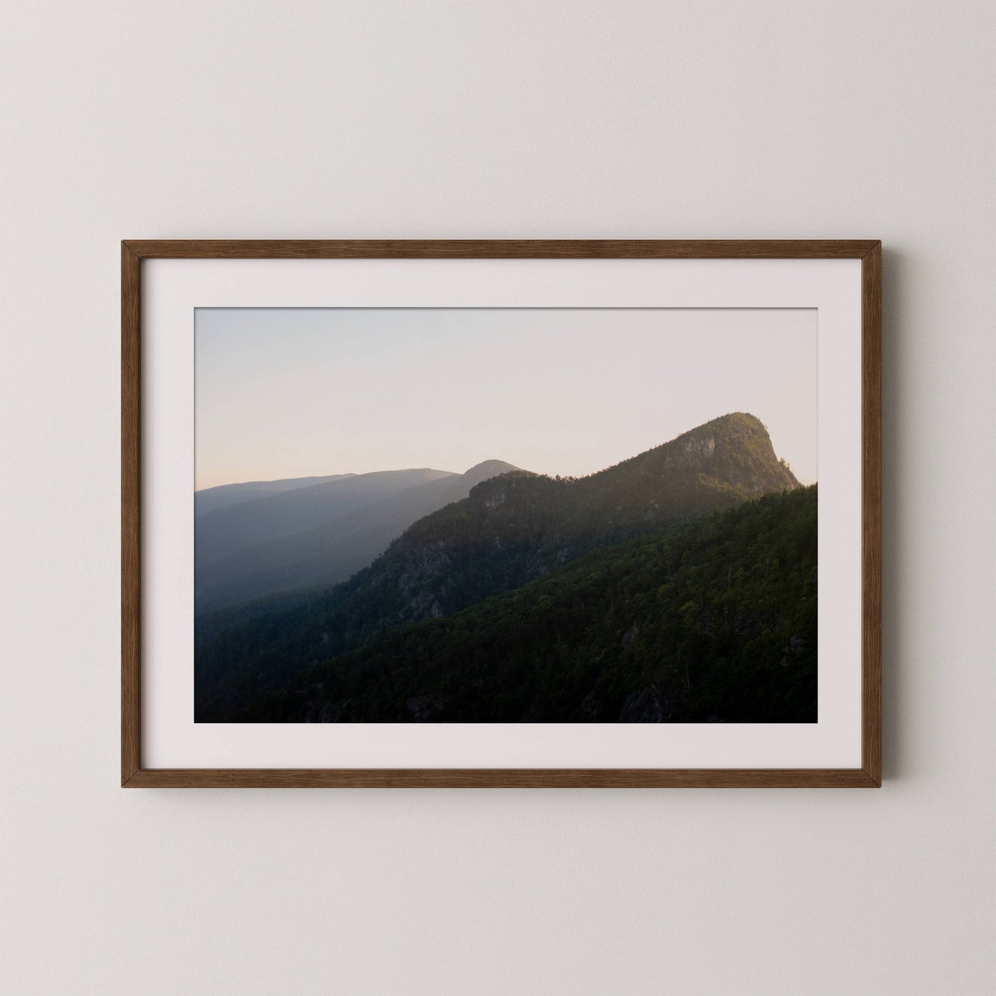 Hickory Nut Gorge Sunset