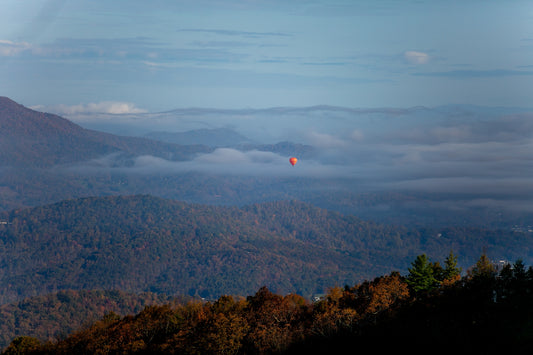 Blue Ridge Parkway - Hot Air Balloon